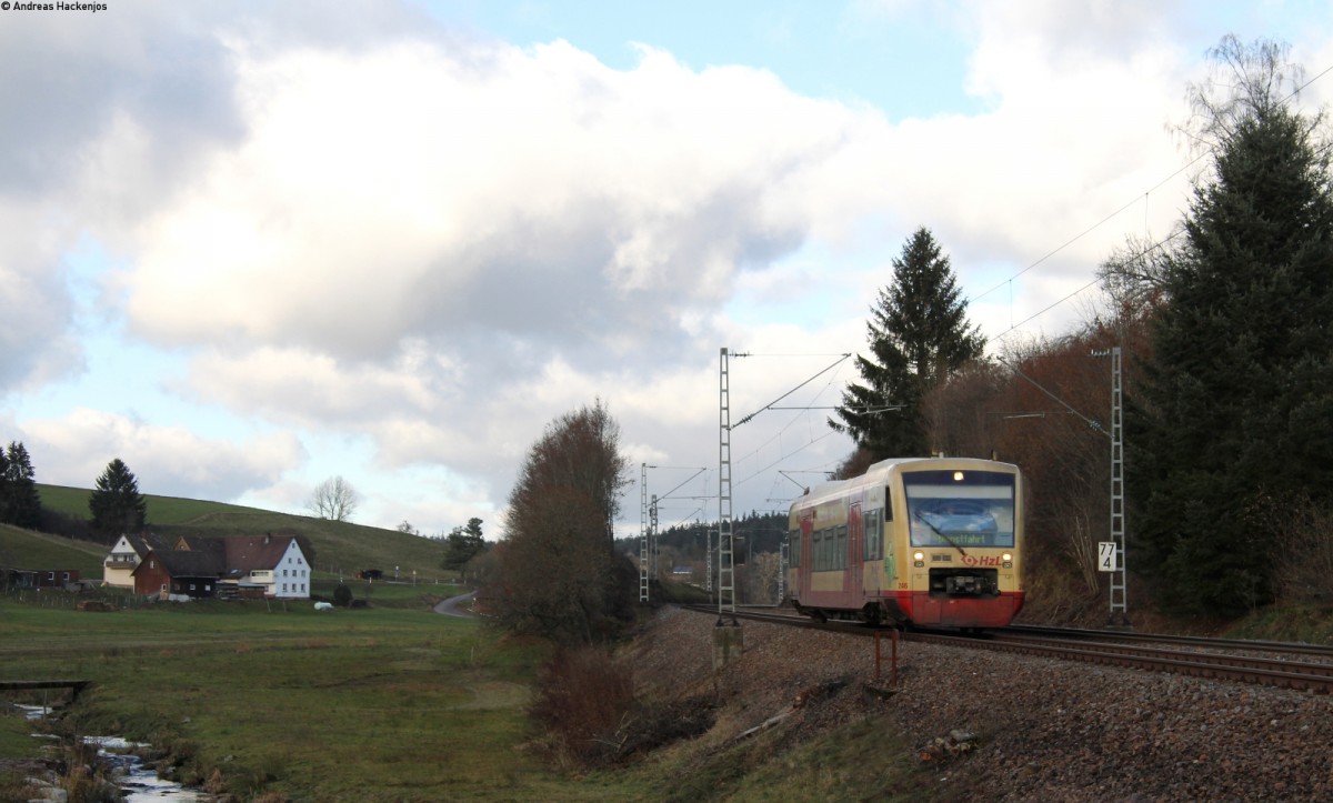  VT 246 als Lt 70610 (Karlsruhe Hbf-Immendingen) bei Stockburg 25.11.13