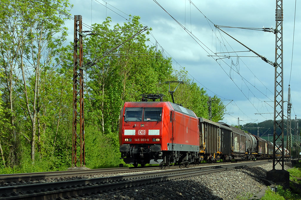 01.05.2018 Streckenabschnitt Uhingen 145 003-0