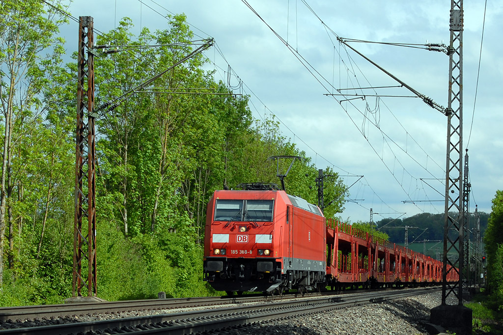 01.05.2018 Streckenabschnitt Uhingen 185 368-8