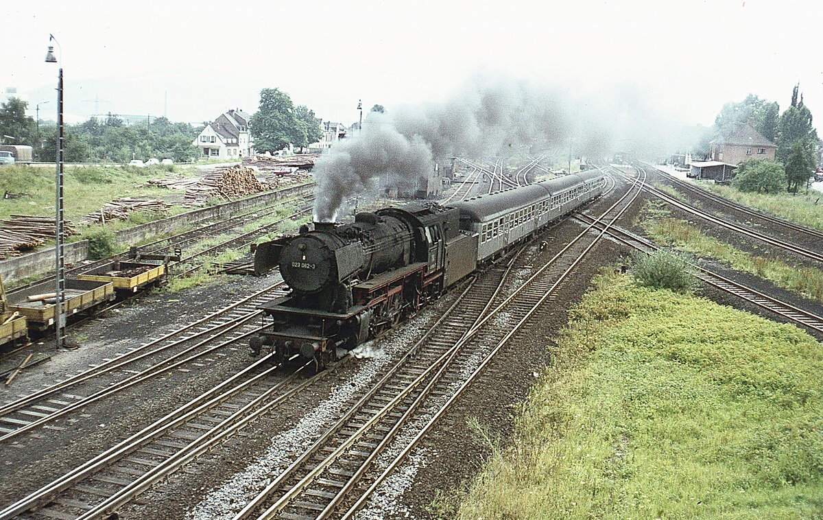 023 062 + Pz  Ausf. aus Bhf. Ehrang 