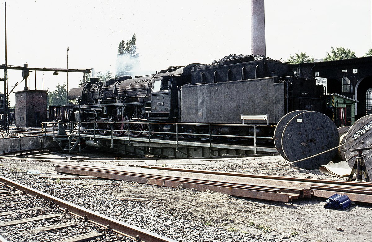 03 081  Drehscheibe  Bw Helmstedt