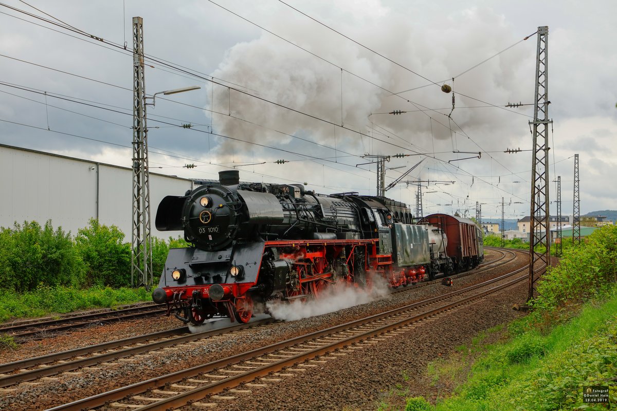 03 1010 in Niederlahnstein, am 27.04.2019.
