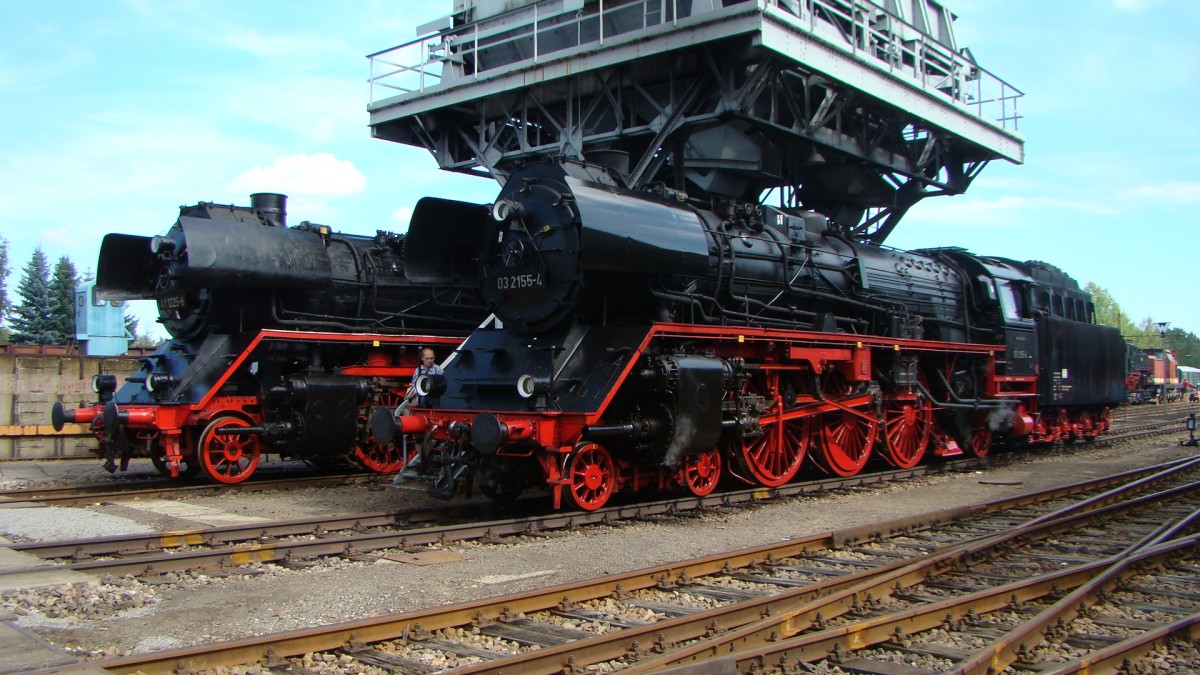 03 2155-4, in Eisenbahnmuseum Chemnitz Hilbersdorf, 14.09.2013.