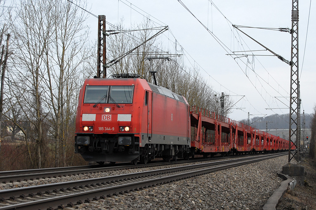 03.03.2018 Streckenabschnitt Uhingen 185 344-9