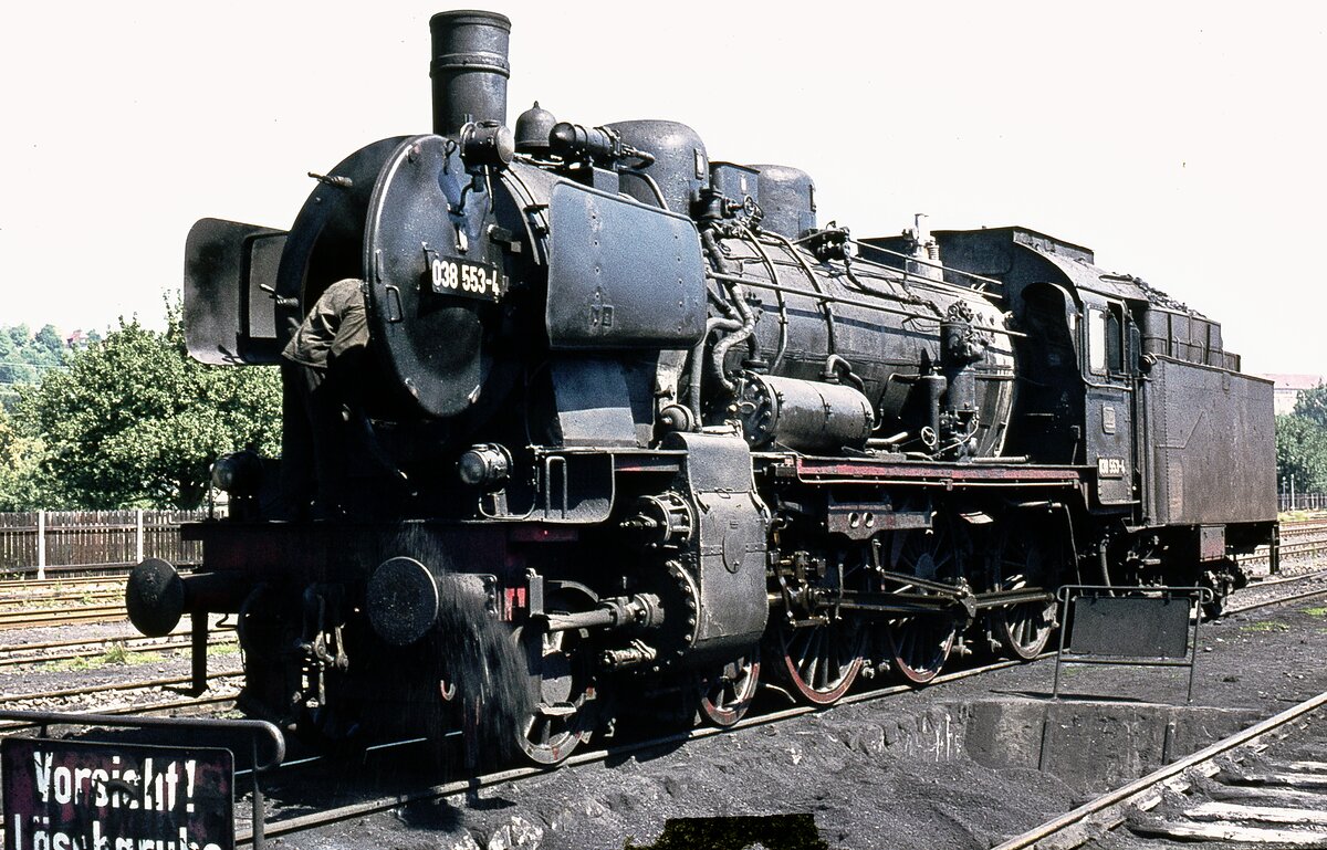 038 553     Lösche ziehen im Bw   Tübingen