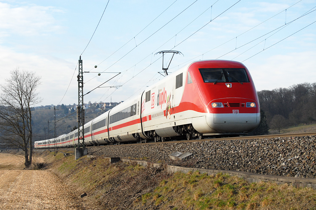04.03.2018 Streckenabschnitt Uhingen 401 012-0