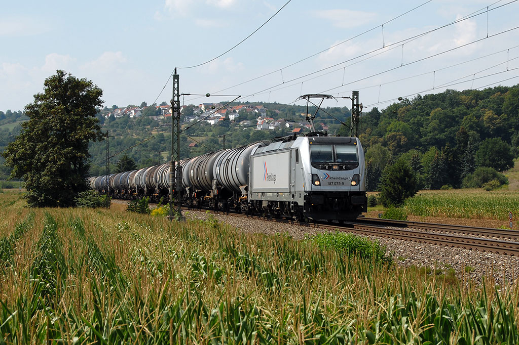 04.08.2018 Streckenabschnitt Uhingen 187 079-9