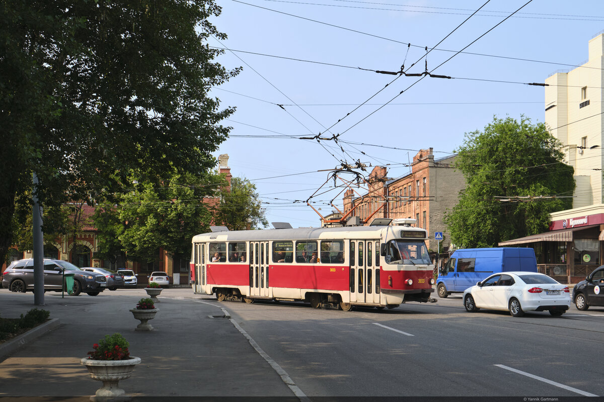 05.06.2025: КП Tatra T3SUCS 3033 / Honcharivs'kyi bulvar, Charkiw, Ukraine