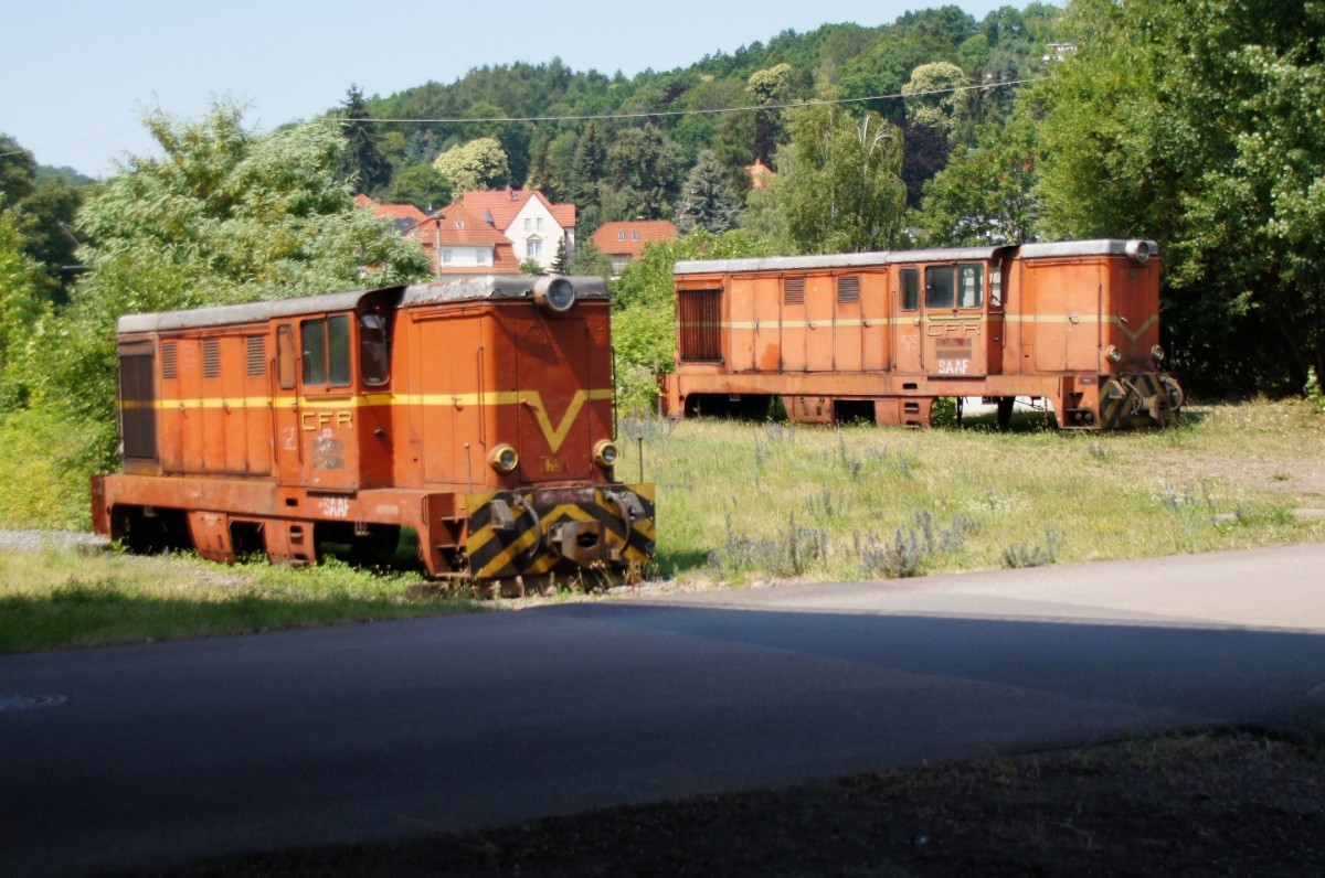 05.07.2015. Freital-Hainsberg, rumänische Dieselloks