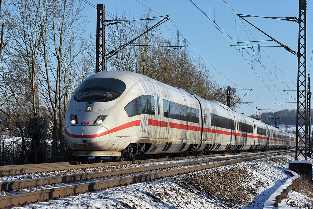 06.01.2017 Streckenabschnitt Uhingen 403 501-0