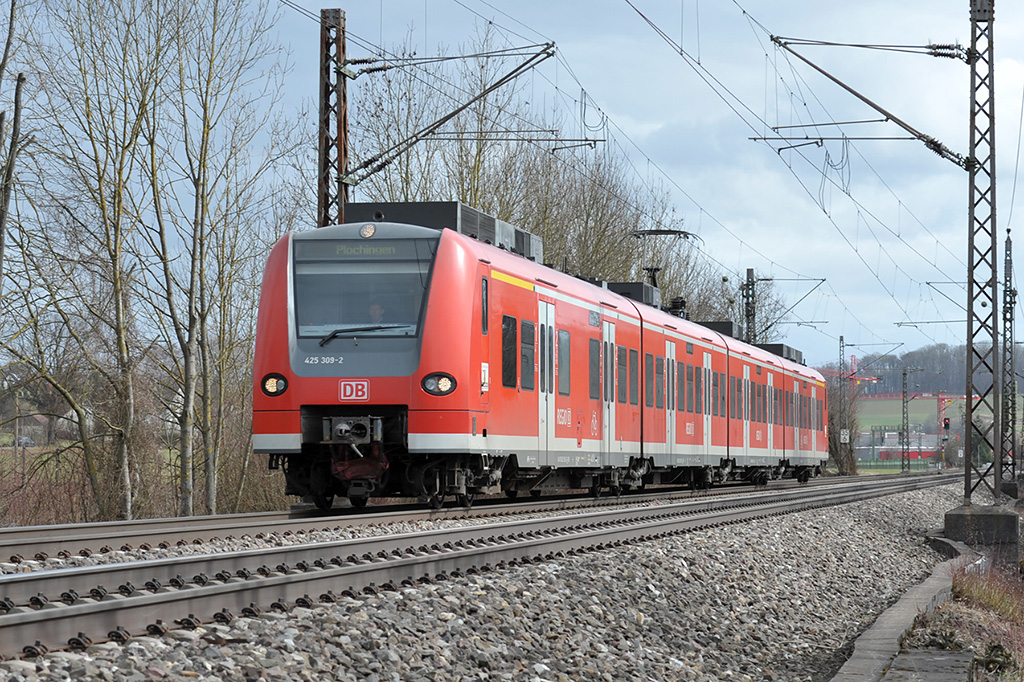 06.03.2017 Streckenabschnitt Uhingen 425 309-2