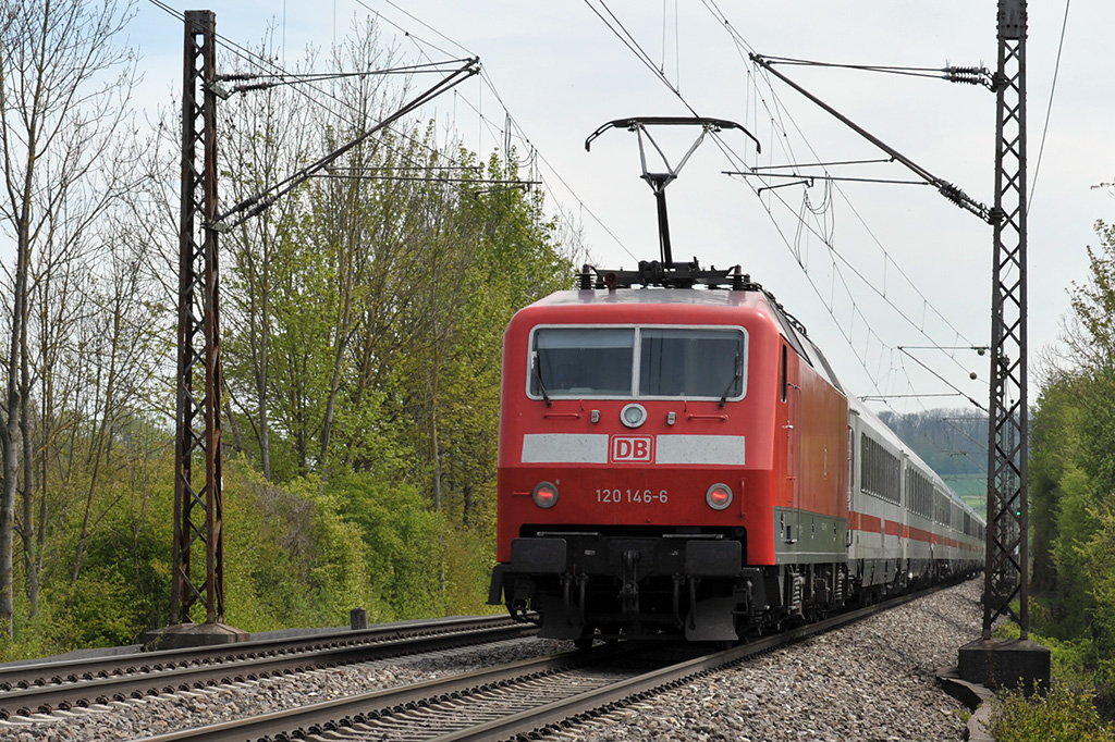 06.05.2017 Streckenabschnitt Uhingen 120 146-6