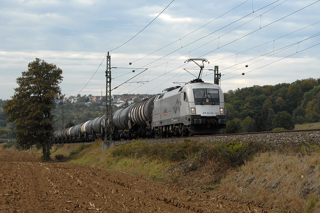 06.10.2018 Streckenabschnitt Uhingen 182 602-3