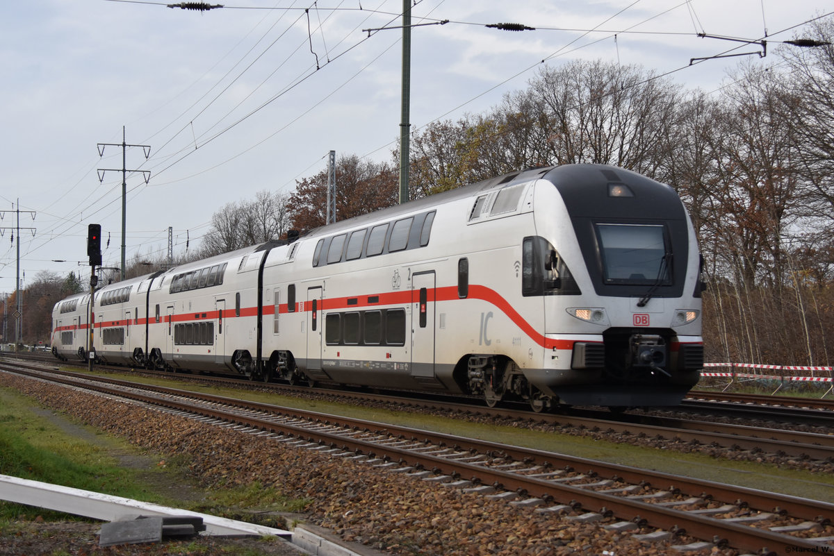 06.12.2020 | Diedersdorf | IC 2177 (Warnemünde - Dresden) | ET 4110 611 | 