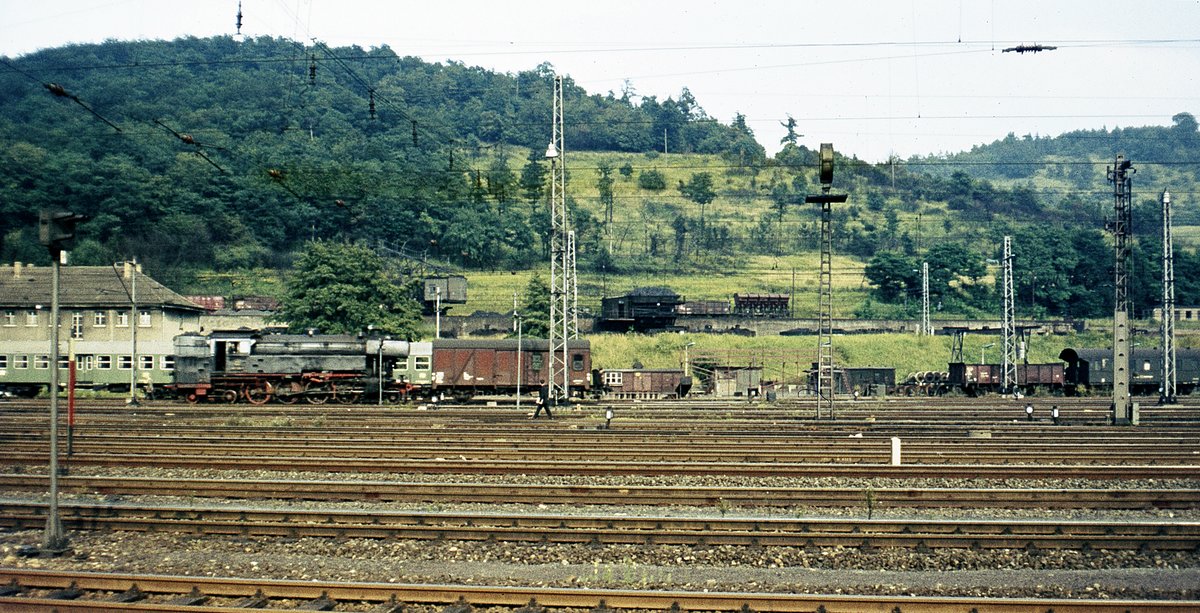 065 008   beim Rangieren  Dillenburg
