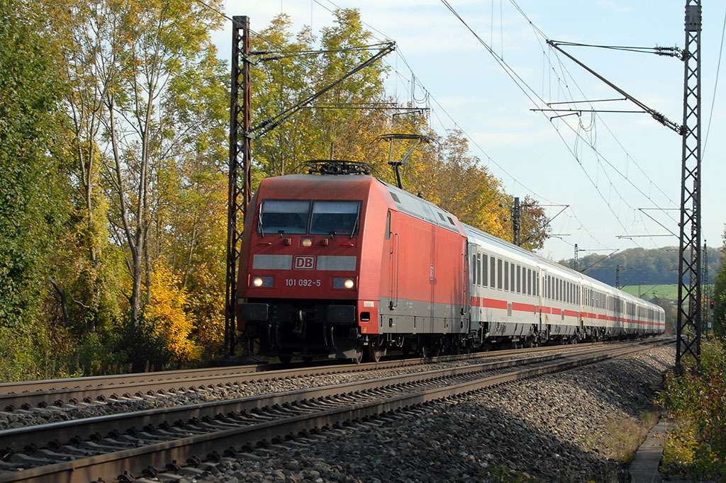 07.10.2018 Streckenabschnitt Uhingen 101 092-5