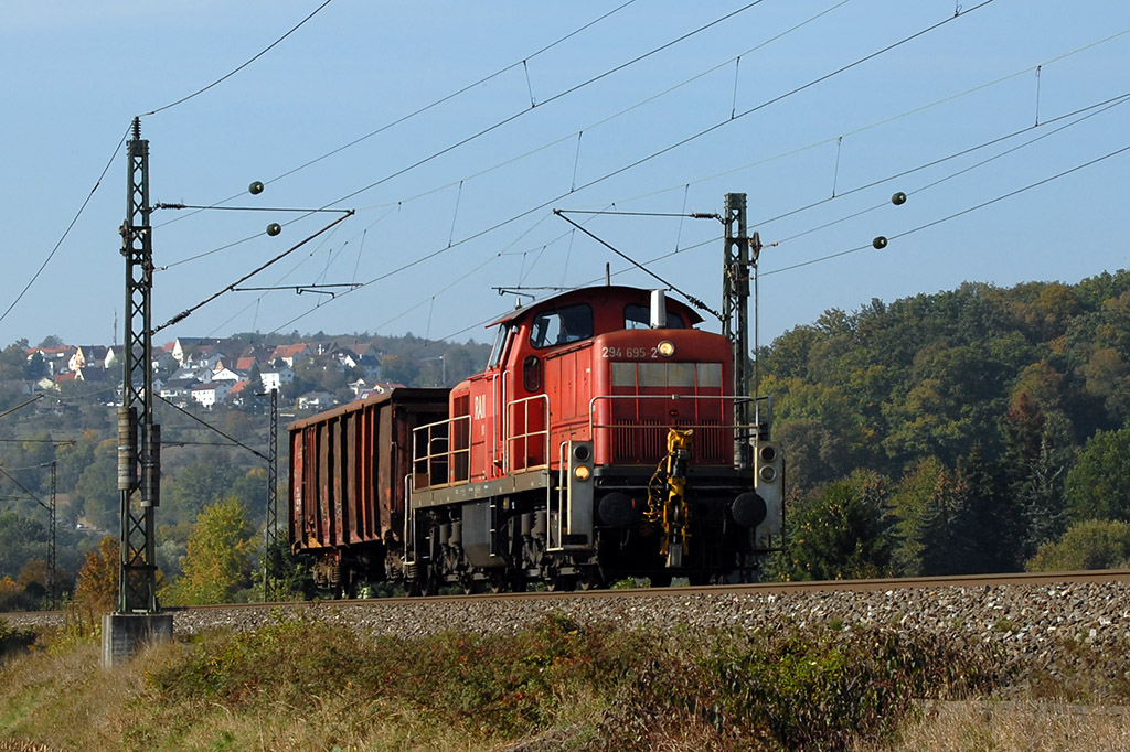 08.10.2018 Streckenabschnitt Uhingen 294 695-2