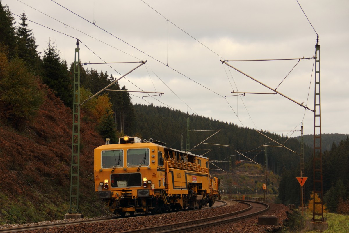 09-32 CSM der Bahnbaugruppe bei Steinbach am 23.10.2015.