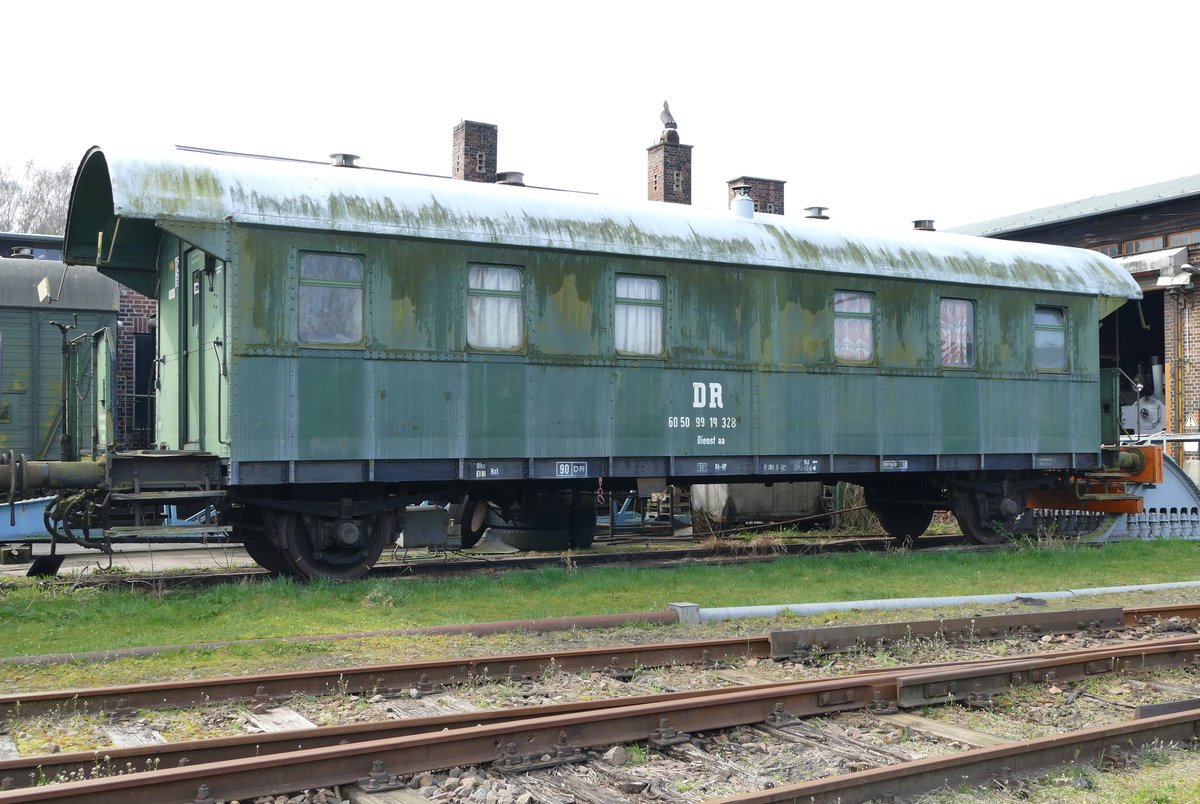 09. April 2016,Heute war Saisoneröffnung im Sächsischen Eisenbahnmuseum Chemnitz-Hilbersdorf. Bi-Wagen, eine so genannte Donnerbüchse wegen ihres markanten Fahrgeräuschs.