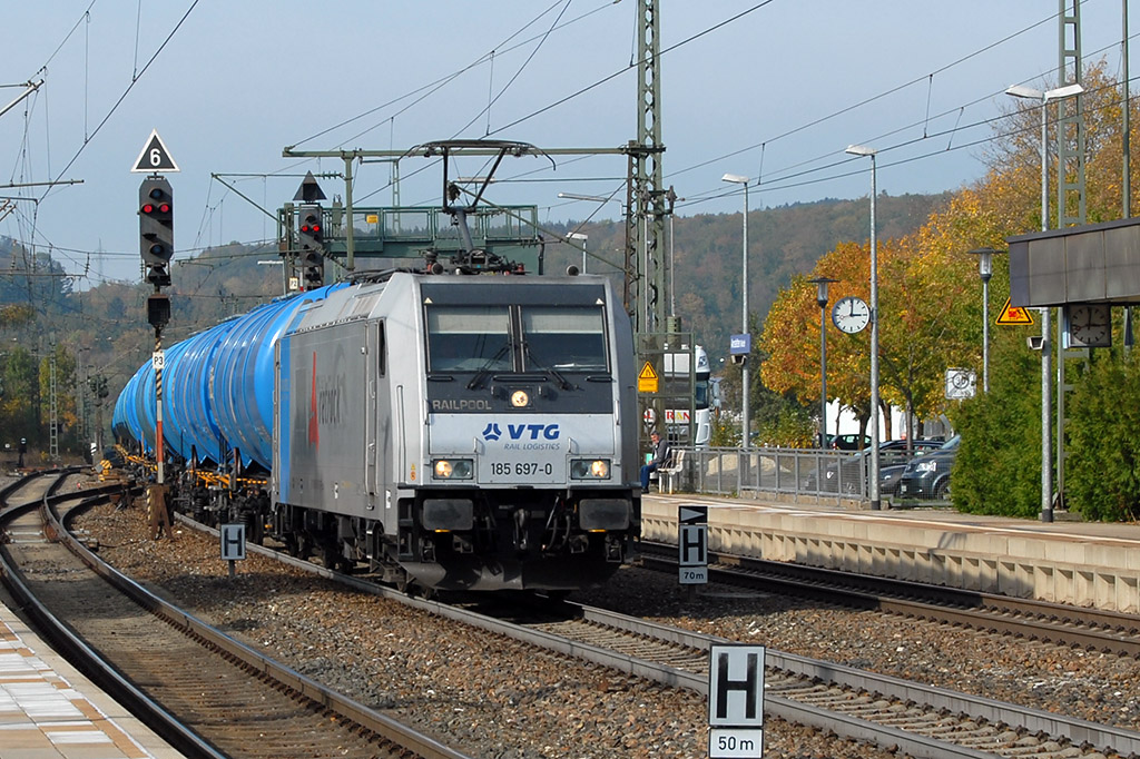 09.10.2018 Amstetten/Bahnhof  185 697-0