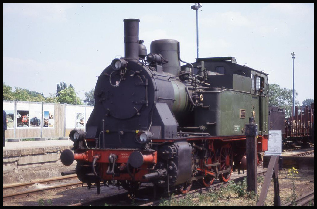 1000 Jahr Feier der Stadt Potsdam am 20.5.1993: Tenderlok 7001