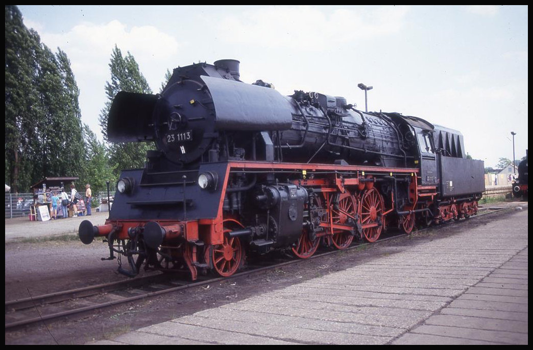 1000 Jahr Feier der Stadt Potsdam am 20.5.1993: Dampflok 231113