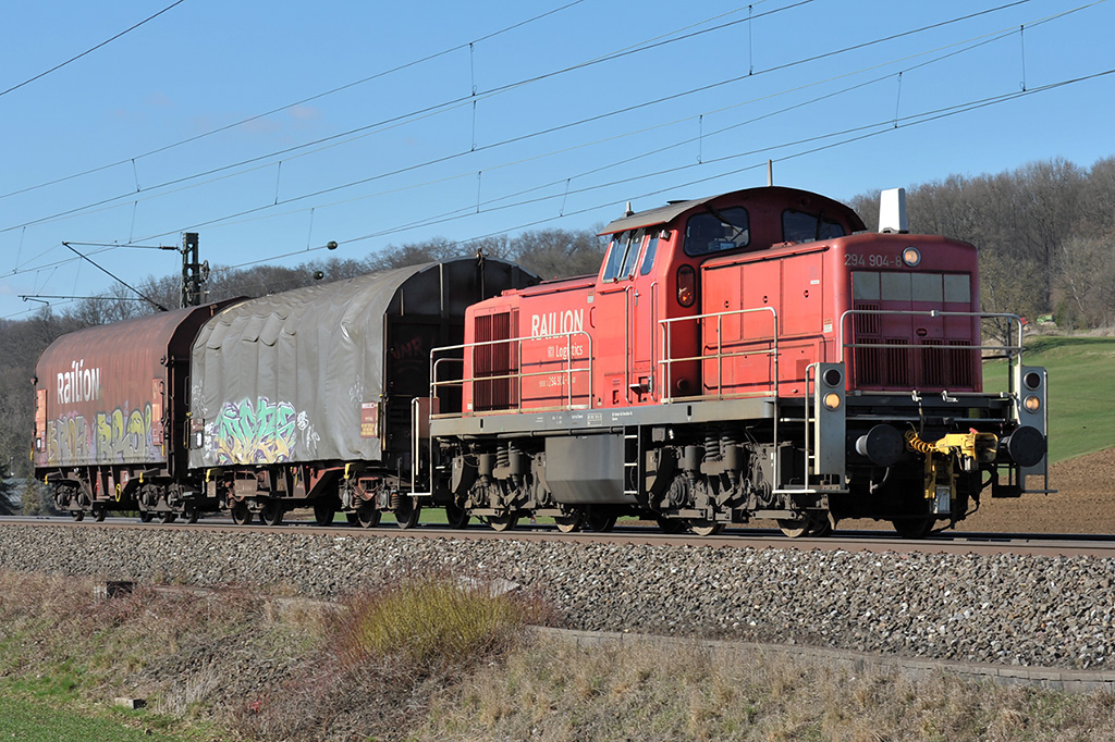 10.03.2017 Streckenabschnitt Uhingen 294 904-8