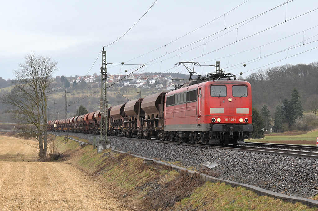10.03.2018 Streckenabschnitt Uhingen 151 140-1
