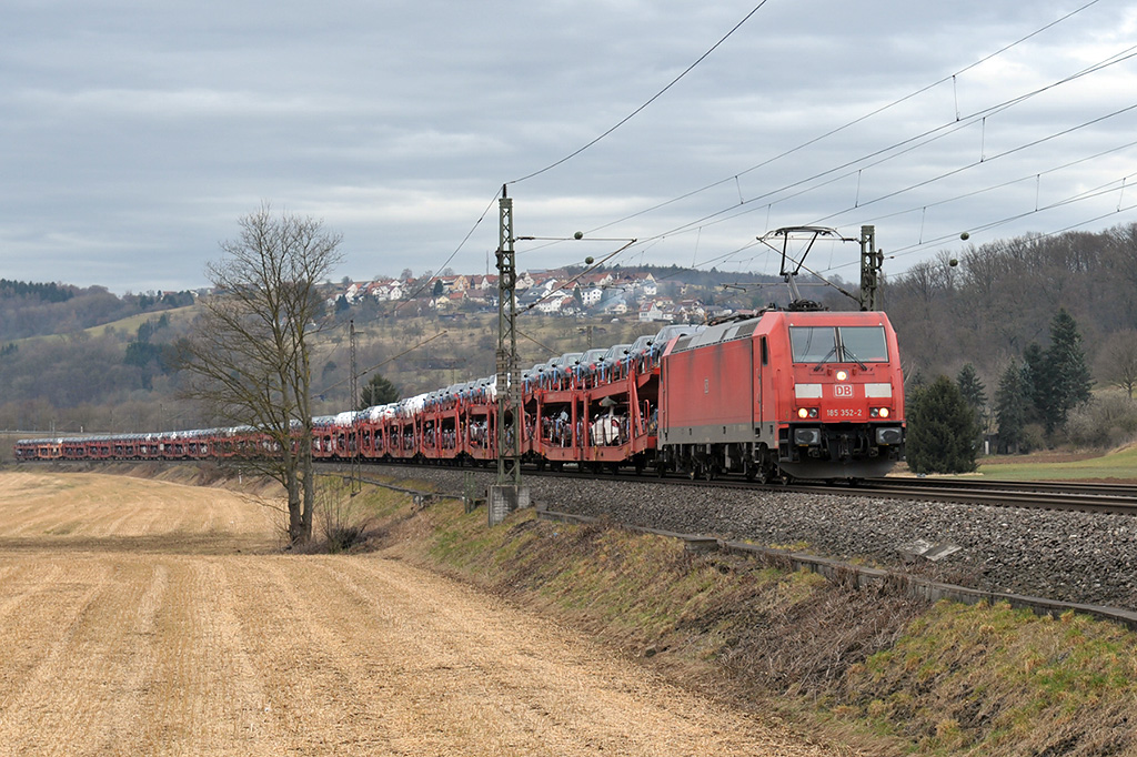 10.03.2018 Streckenabschnitt Uhingen 185 352-2