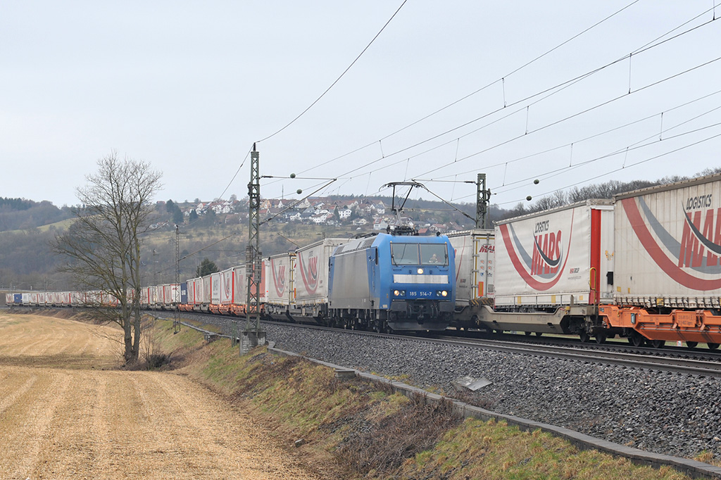 10.03.2018 Streckenabschnitt Uhingen 185 514-7