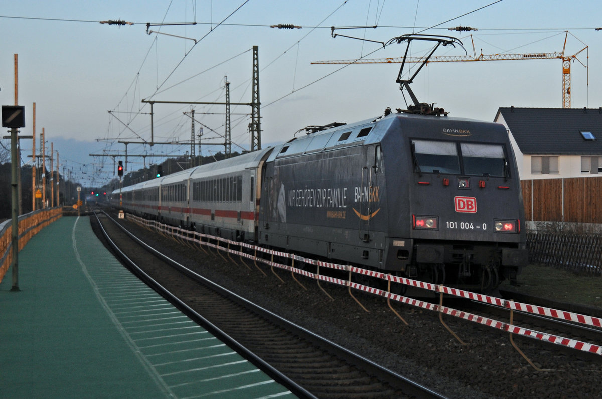 101 004-1 @ Bickenbach (Bergstrasse) am 20.12. 2016