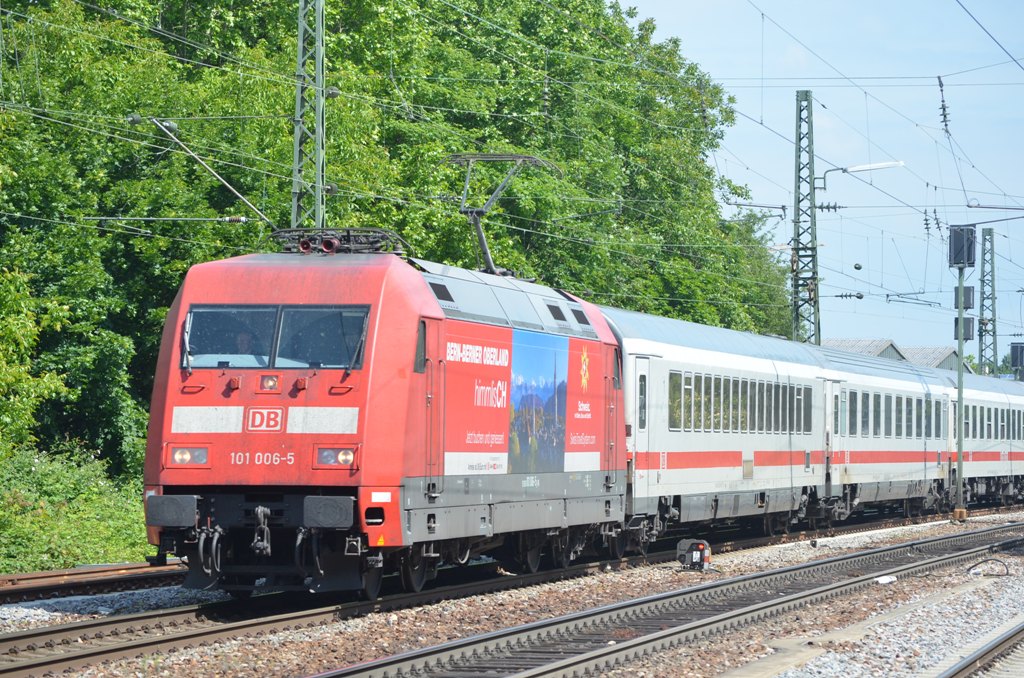 101 006 - 5 BERNER OBERLAND 18.05.14 Hp Bruchsal Schloßgarten