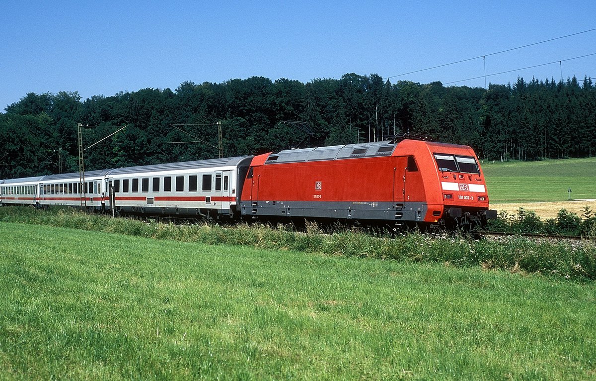 101 007  bei Beimerstetten  01.08.07