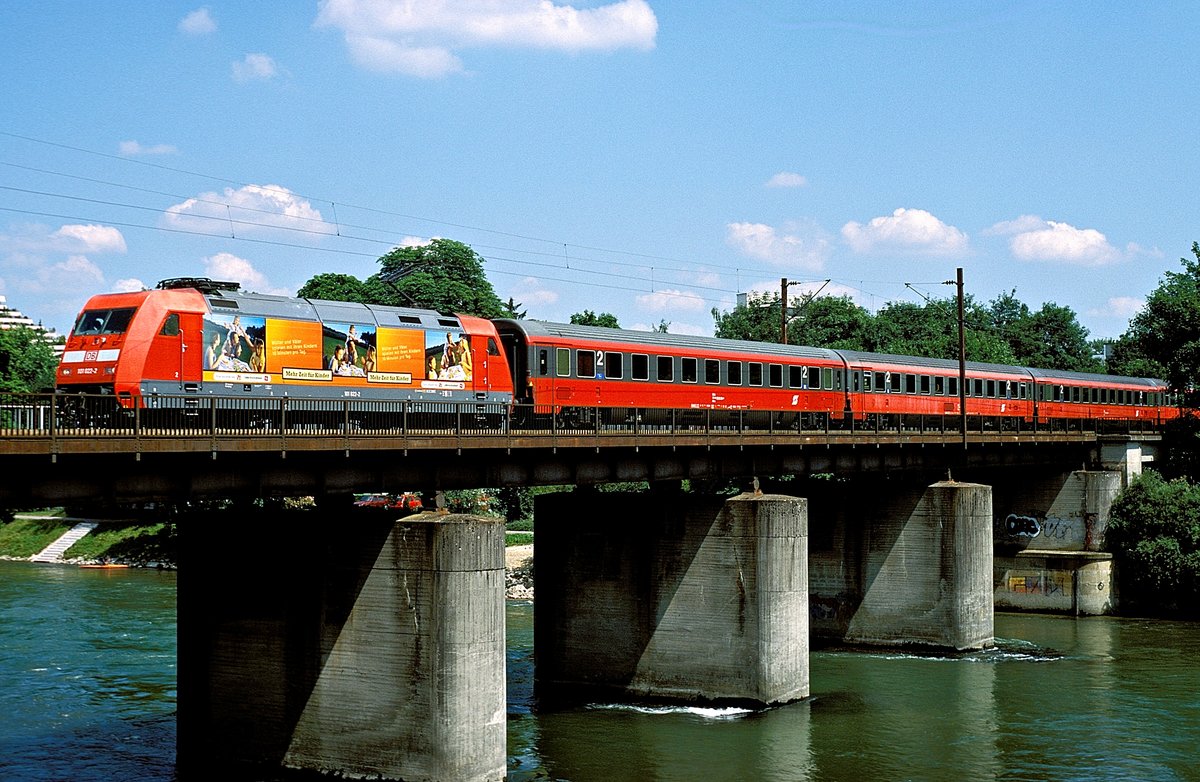 101 022  Ulm alte Donaubrücke  29.06.01