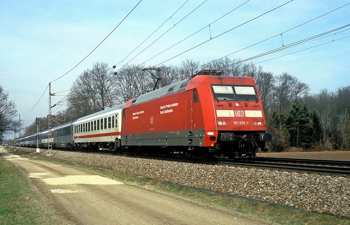 101 032  bei Rastatt  17.03.10