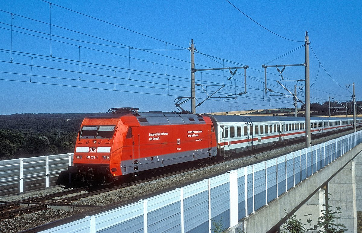 101 032  bei Vaihingen ( Enz )  13.07.03