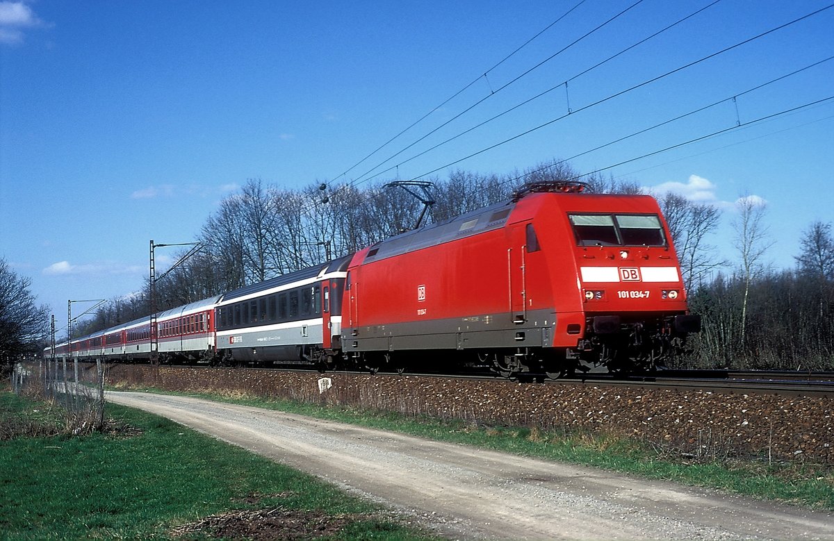 101 034  bei Rastatt  21.03.98