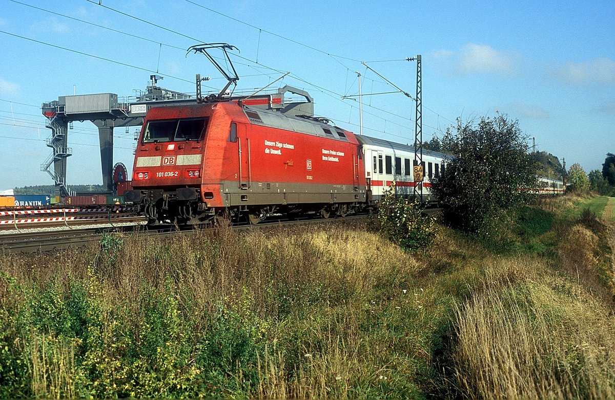 101 036  bei Ulm  16.10.05