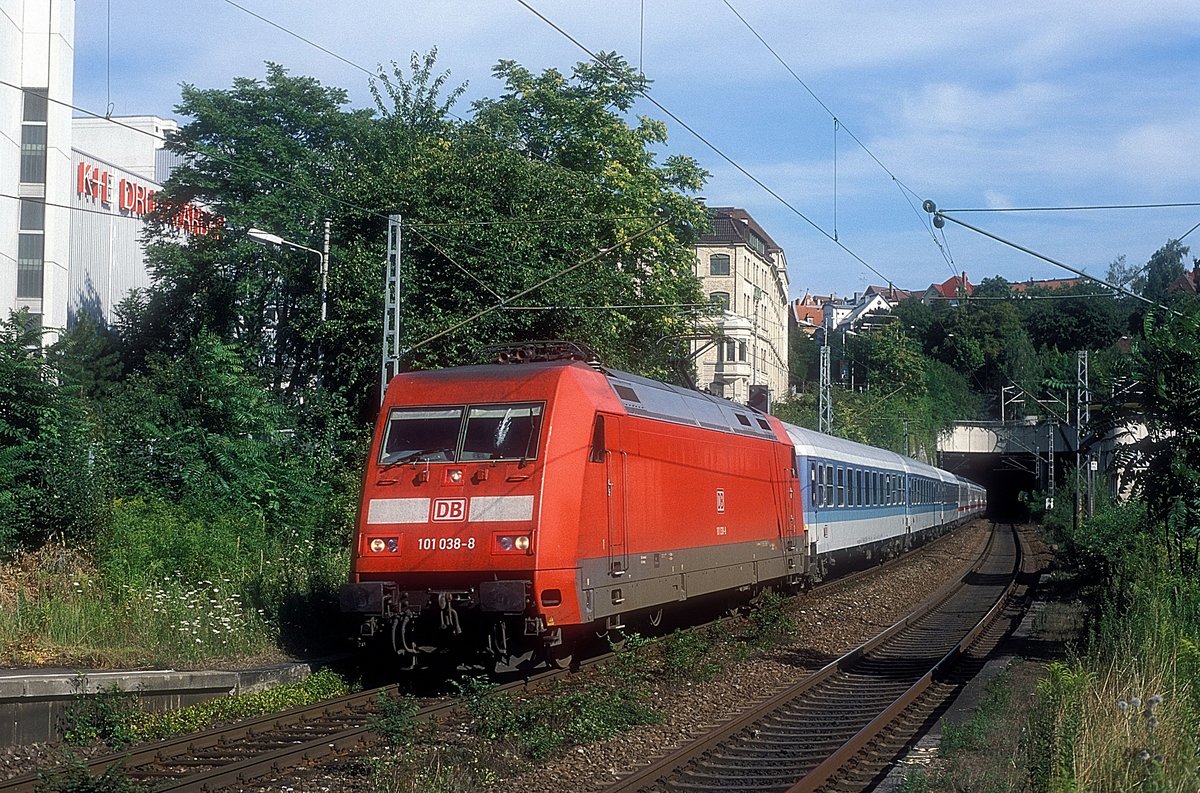 101 038  Stg - Feuerbach  02.08.02