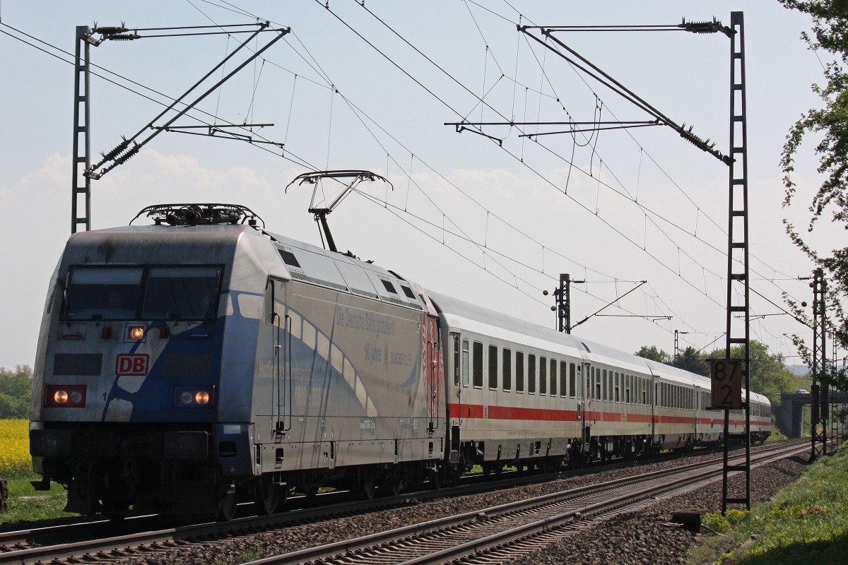 101 060  BuPO  am 4.5.13 mit einem IC in Menden.