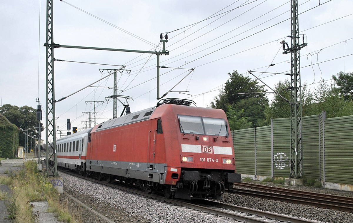 101 074-3 am 24.09.2013 in Lehrte.