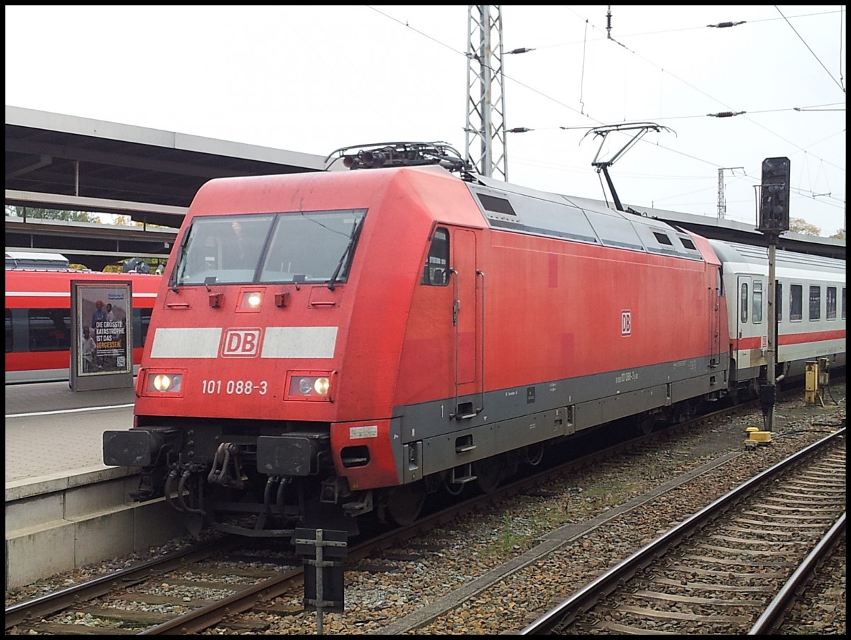 101 088-3 in Stralsund am 12.10.2013
