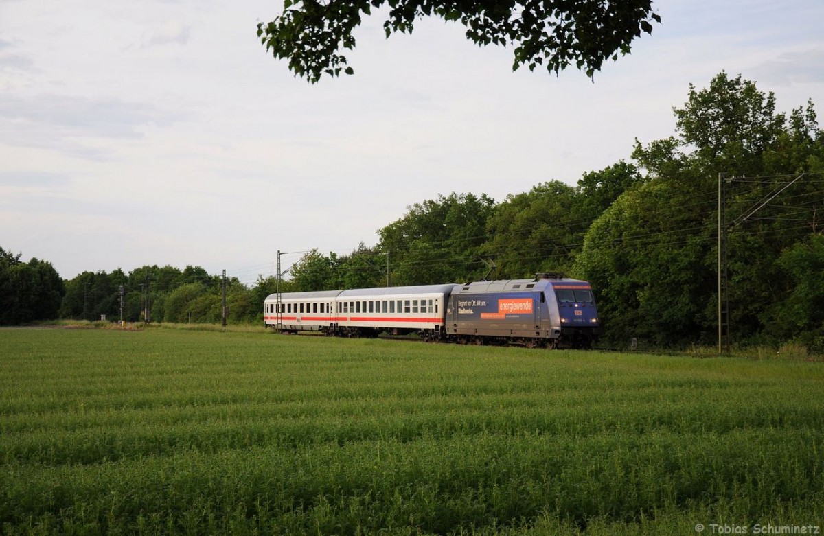 101 100 (91 80 6101 100-6 D-DB) mit Zug78896 am 15.06.2013 bei Feldmoching