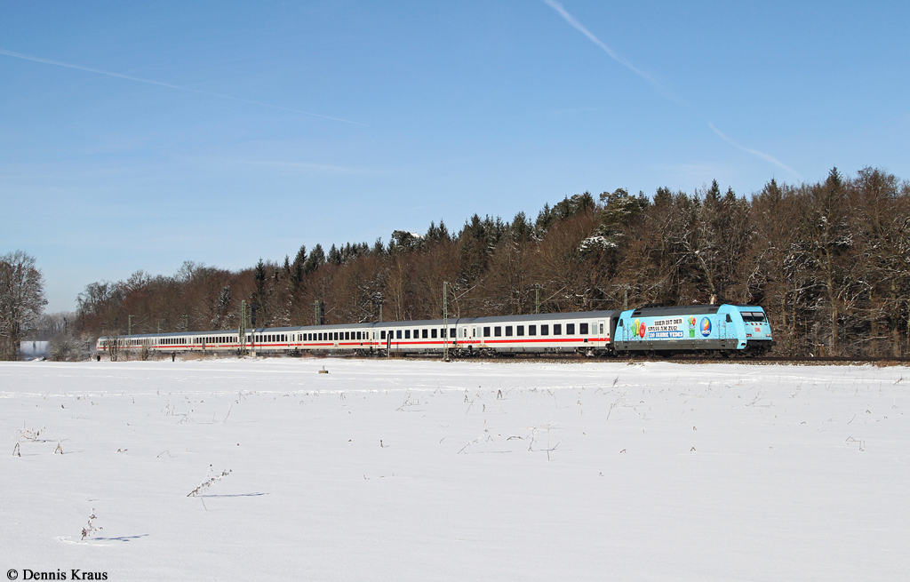 101 102 mit EC 217 am 03.02.2015 bei Eglharting.