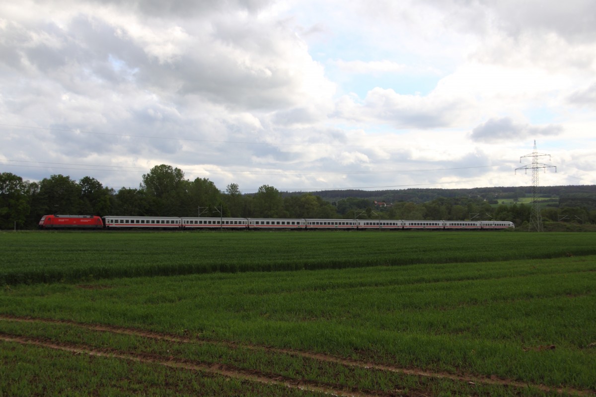 101 108-9 DB bei Trieb am 11.05.2014.