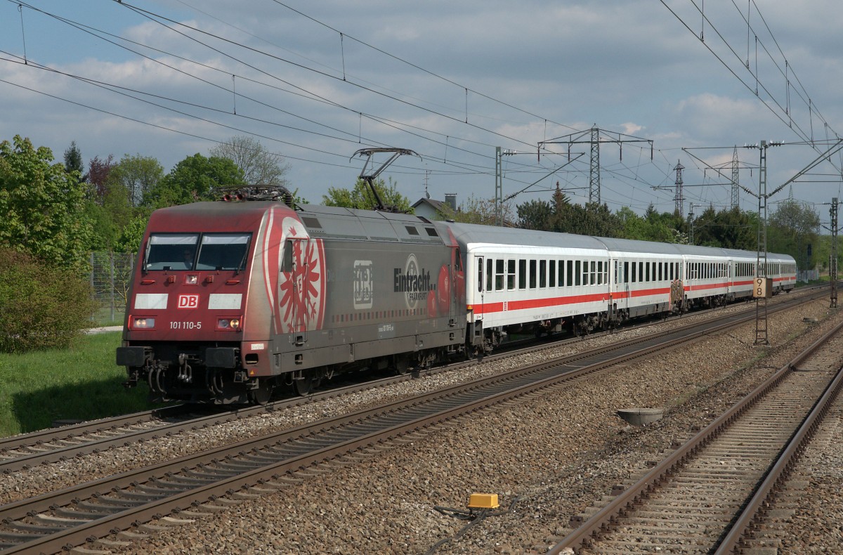 101 110 `Eintracht Frankfurt´ am 04.05.14 in München-Langwied