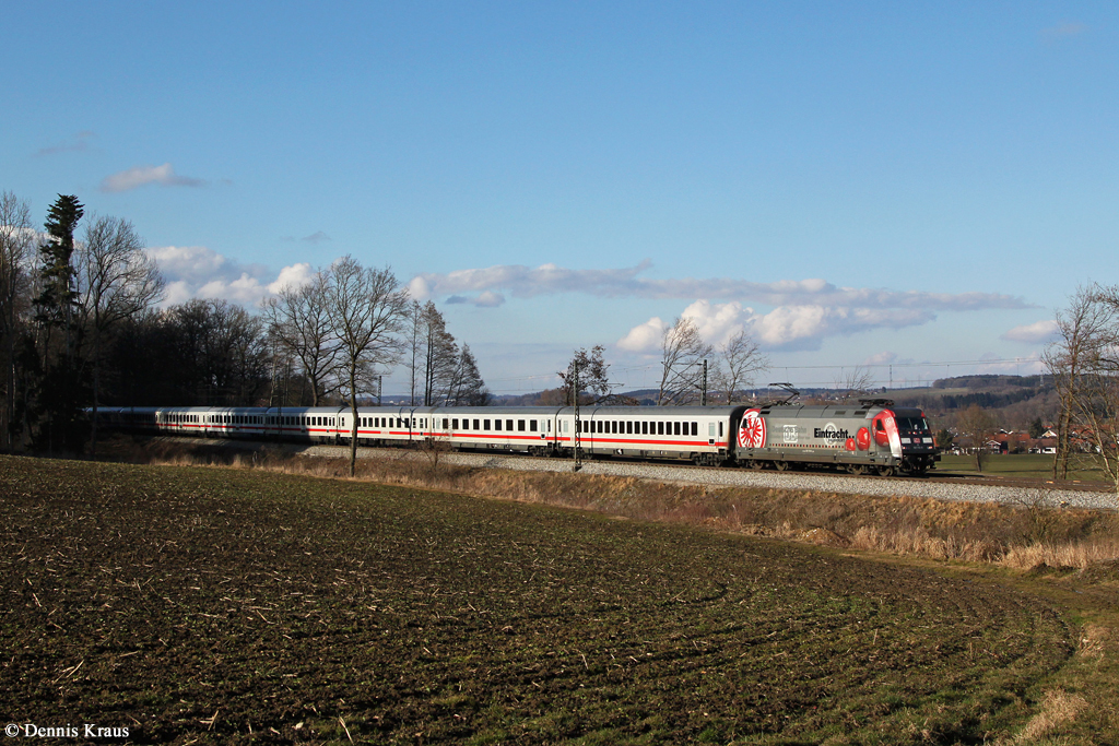 101 110 mit EC 115 am 20.02.2014 bei Aßling.