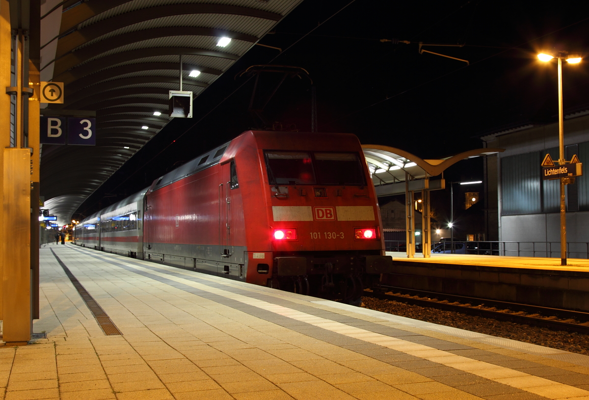 101 130-3 DB in Lichtenfels am 17.03.2017.
