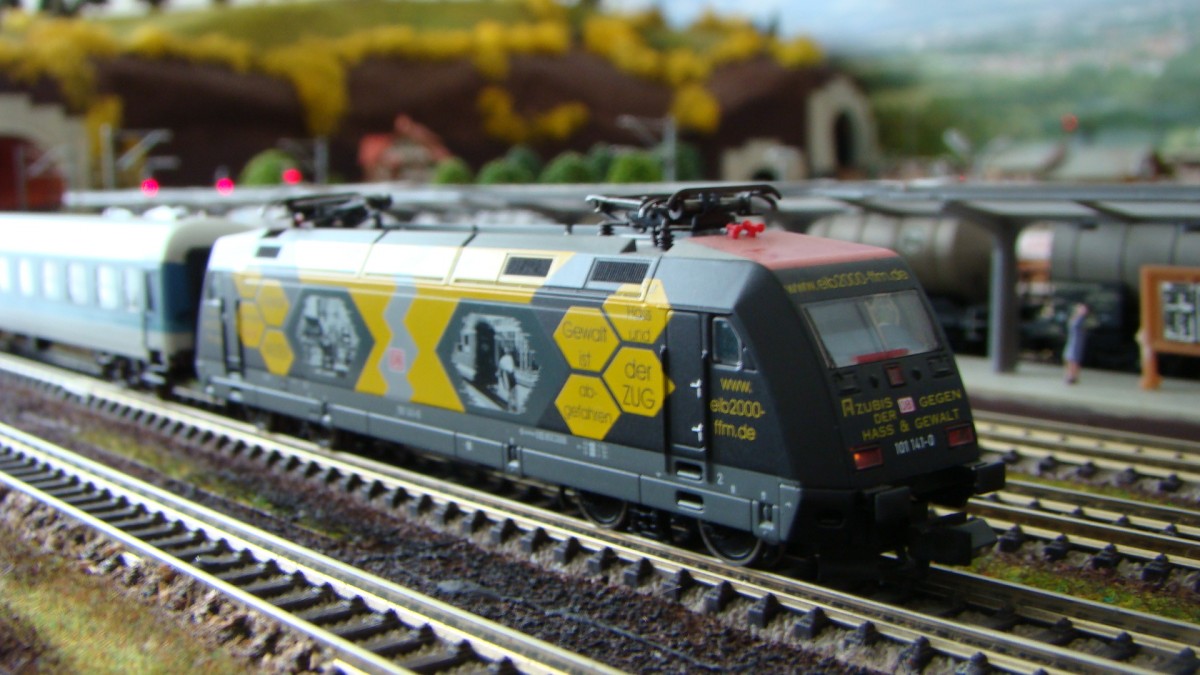 101 141 DB Azubi von Roco, auf meiner Anlage, Epoche V.