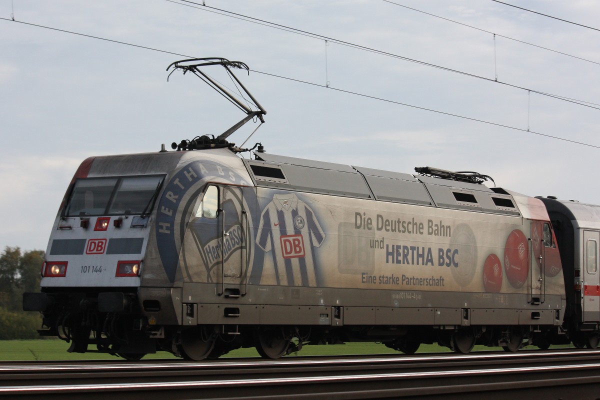 101 144  Hertha BSC  am 19.10.13 in Dedensen-Gümmer.